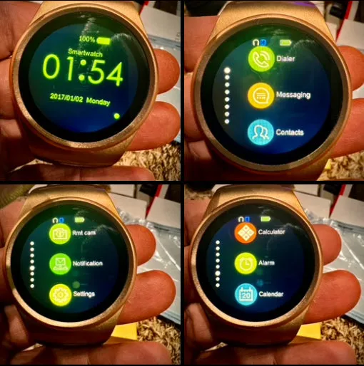 #079 Smart watch with sim card slot