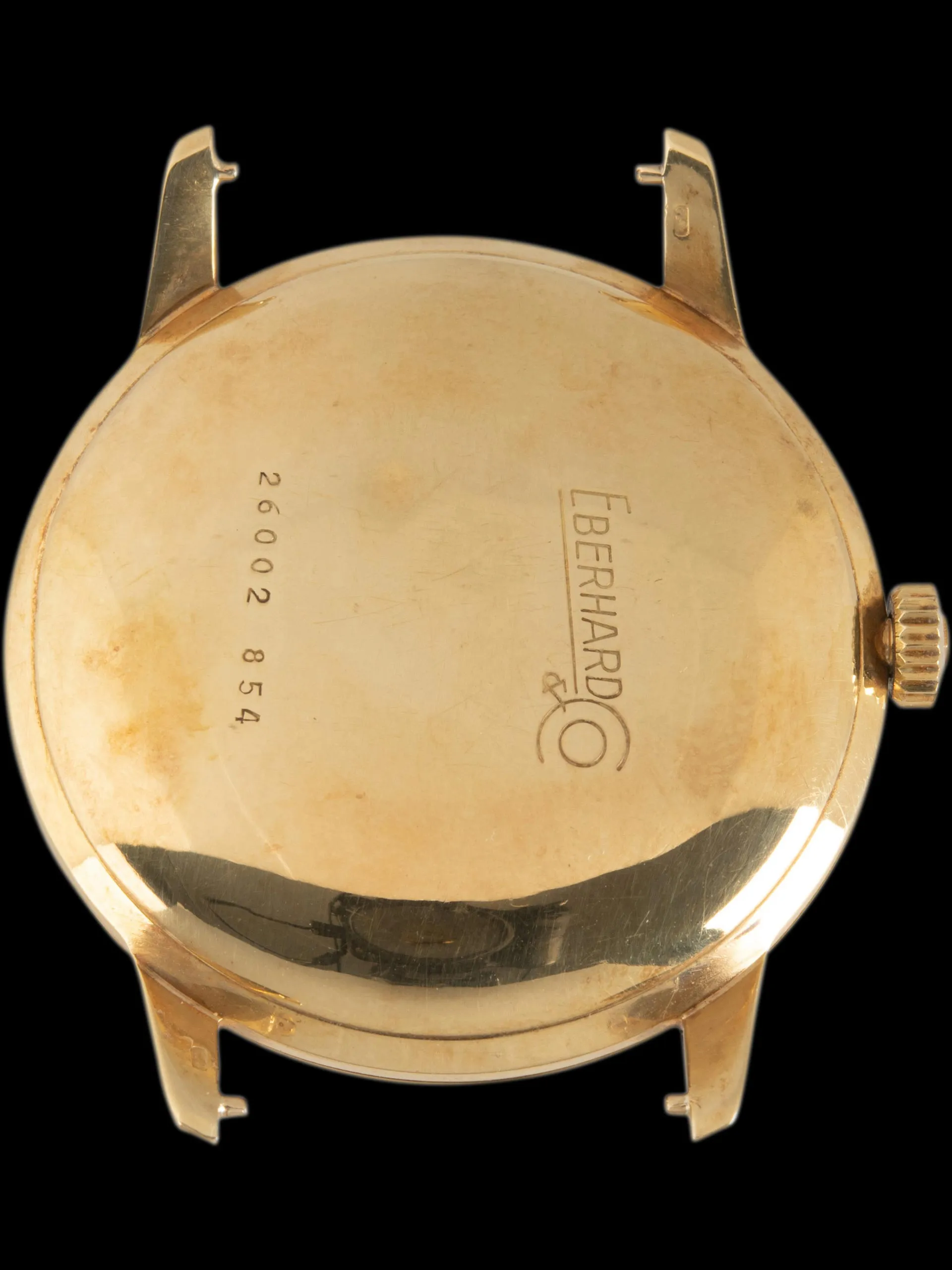 1950s Eberhard Automatic 18K YG (Ref. 26002 854) Cal. 266-123 "Roulette Date"