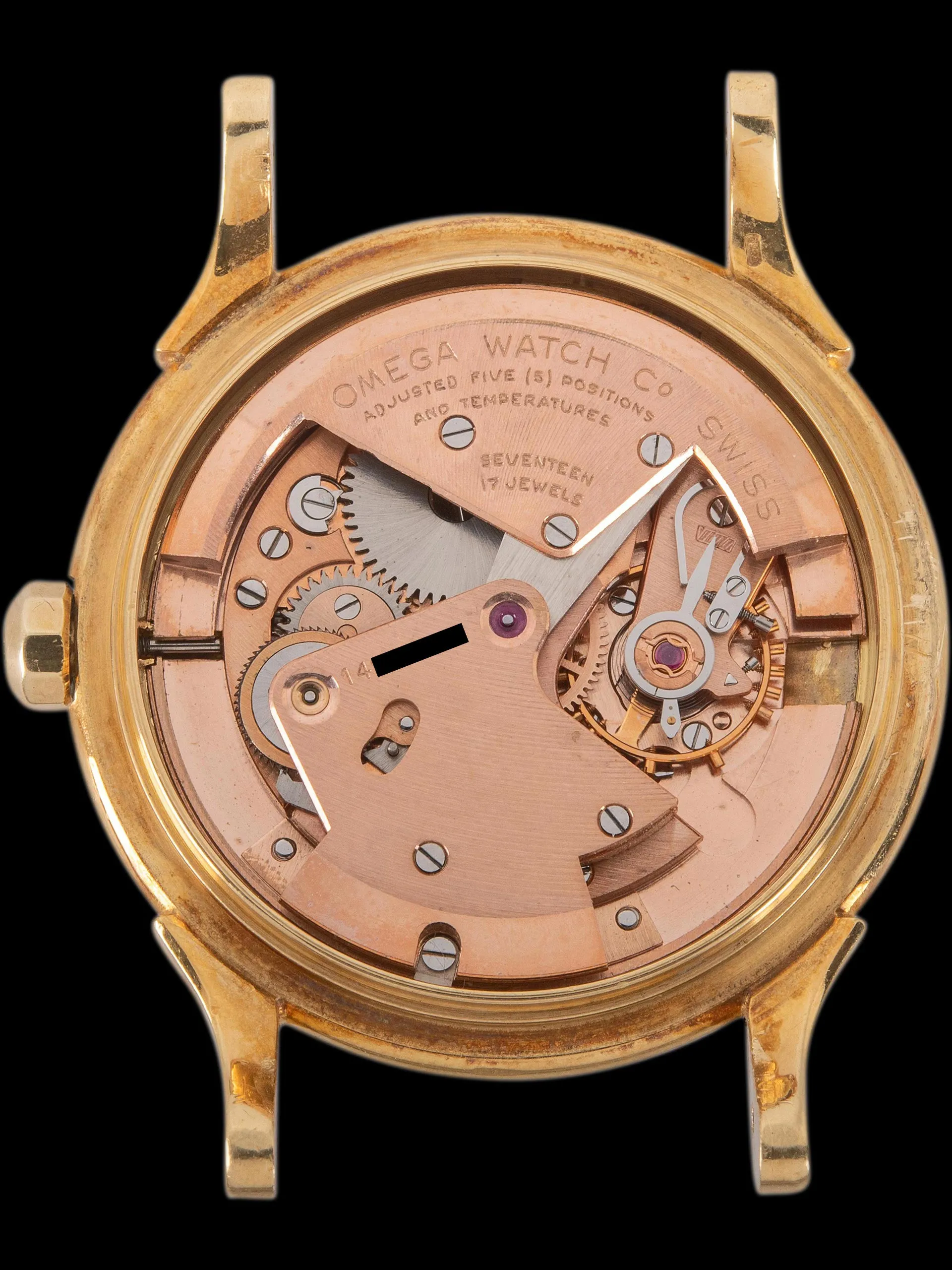 1954 Omega Constellation 18K YG (Ref. 2799 SC) Mirrored-Gold "Pie-Pan" Dial