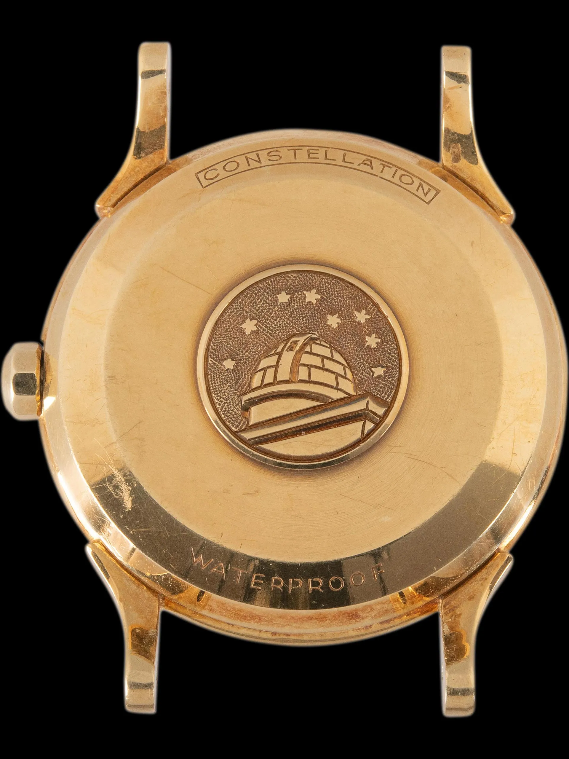 1954 Omega Constellation 18K YG (Ref. 2799 SC) Mirrored-Gold "Pie-Pan" Dial
