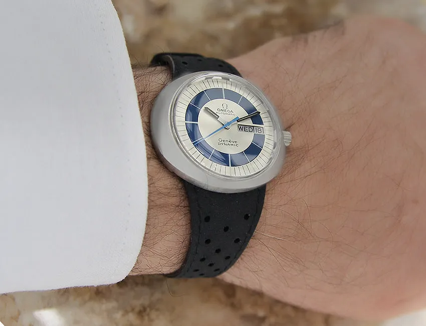 1960 Omega Geneve Dynamic Men's Date Watch