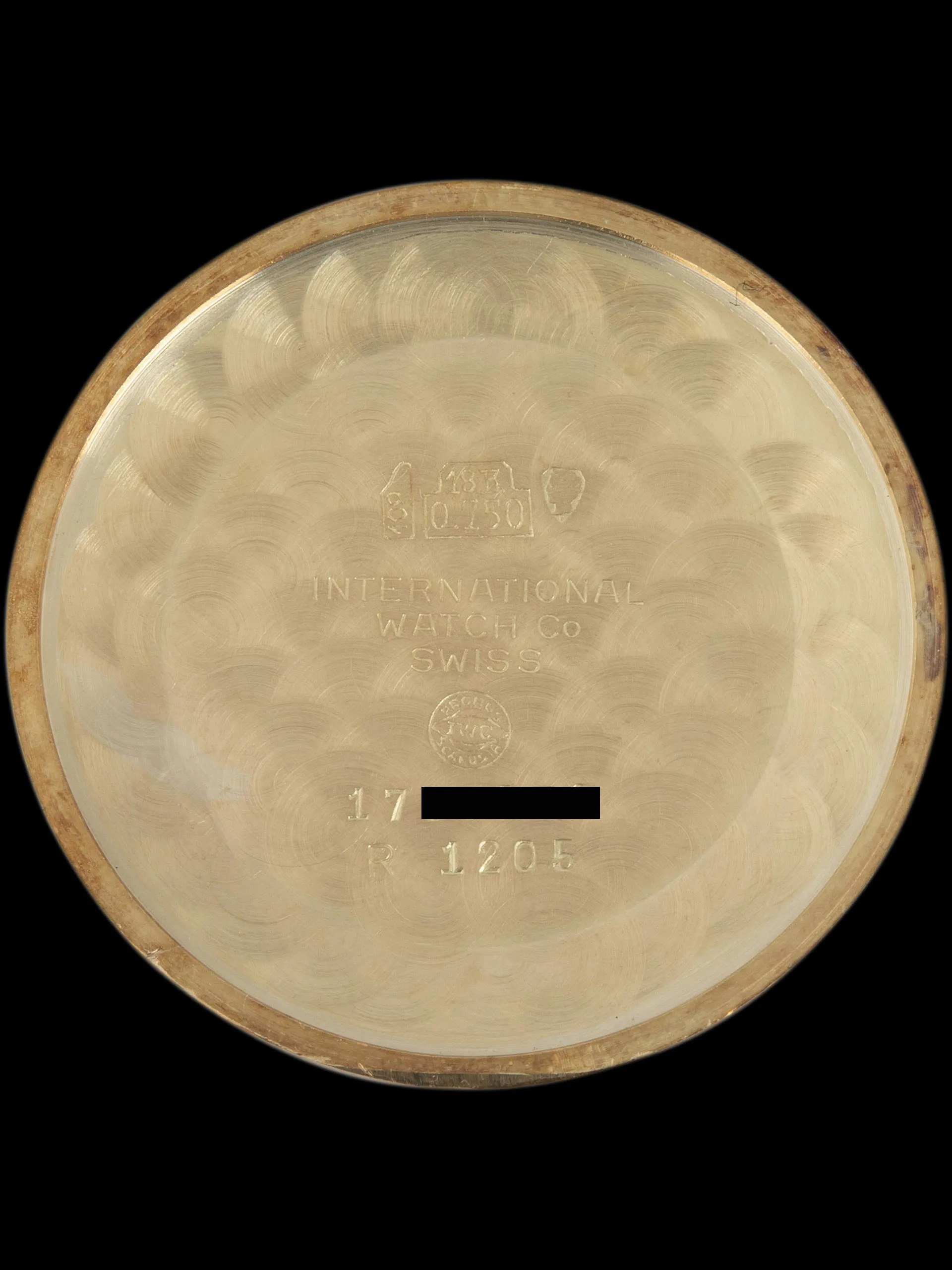 1960s IWC Calatrava 18K YG (Ref. R1205) "Cal. 401"