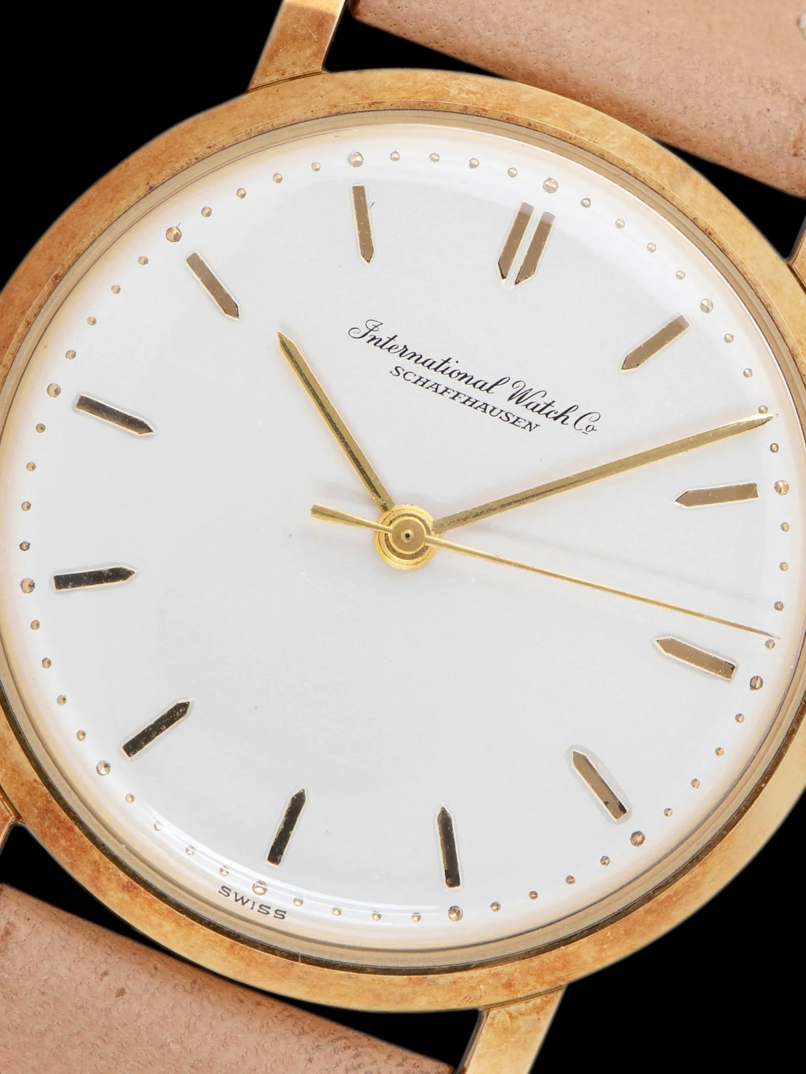 1960s IWC Calatrava 18K YG (Ref. R1205) "Cal. 401"