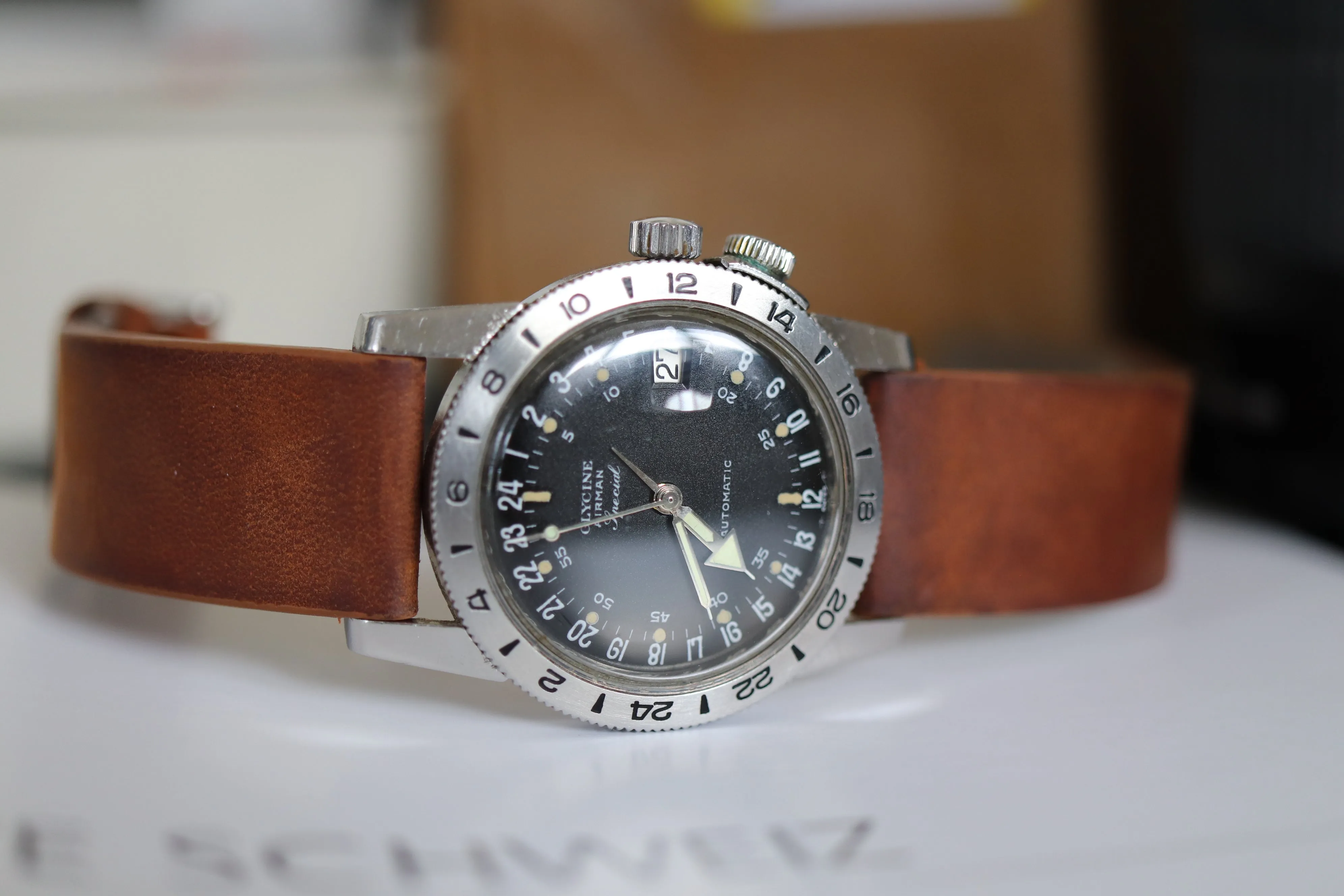 1967 Glycine Airman Special Automatic PAT.314050