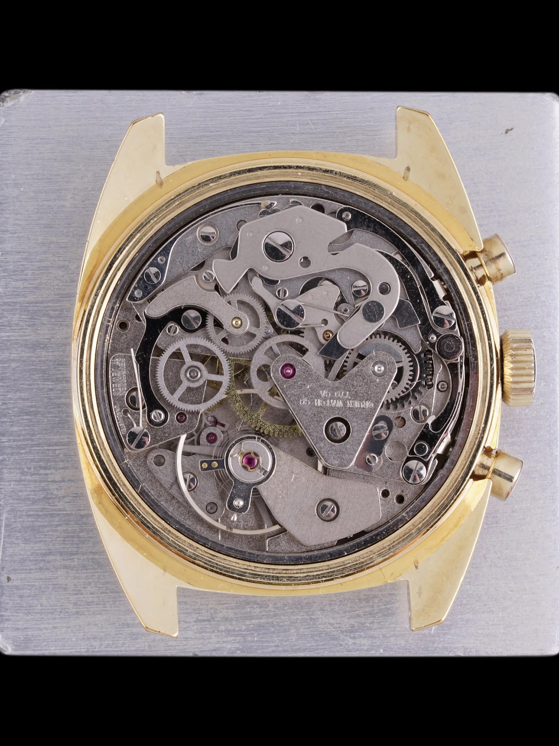 1970s Gruen Precision Chronograph (Ref. 770 CA) "Valjoux 7734"