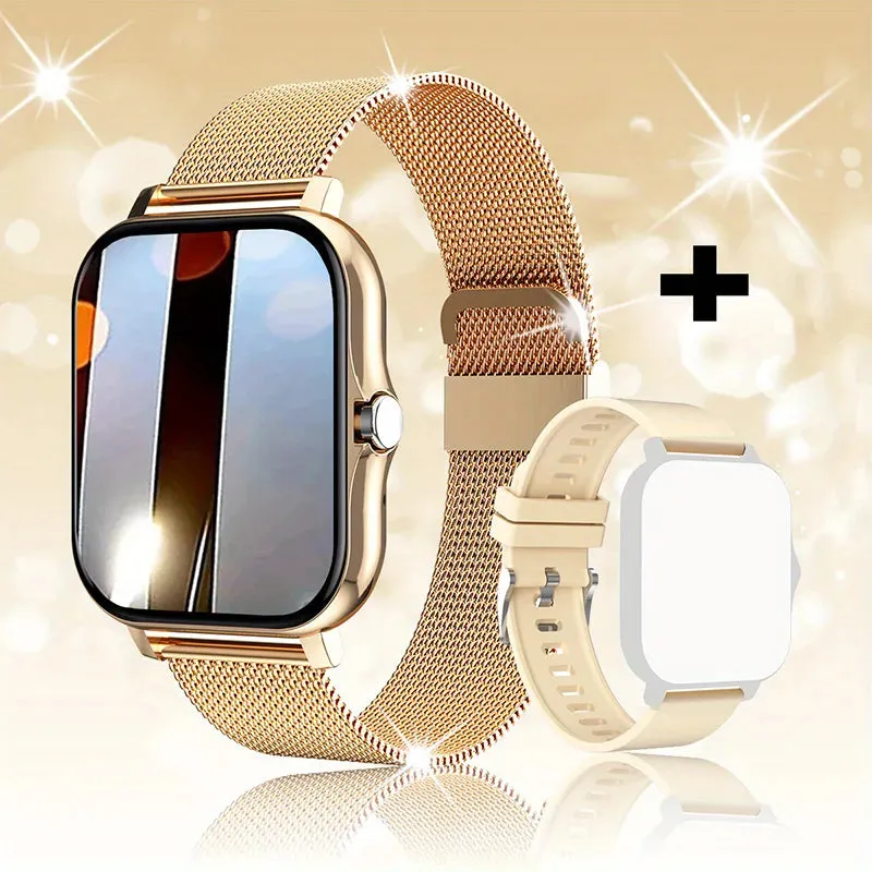 2023 SmartWatch Android Phone 1.44\" Full Touch Women Men"