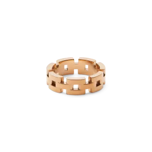 3-Link Ring Rose Gold