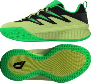 adidas Dame Certified 3 Basketball Sneaker, Pulse Lime/Black/Screaming Green, 4 US Unisex Big Kid