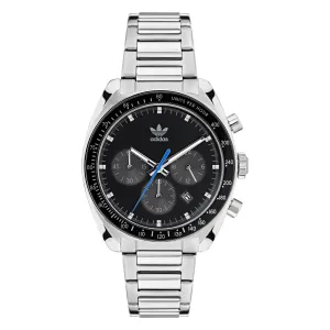 Adidas Edition One Chronograph Black Dial Watch AOFH22006