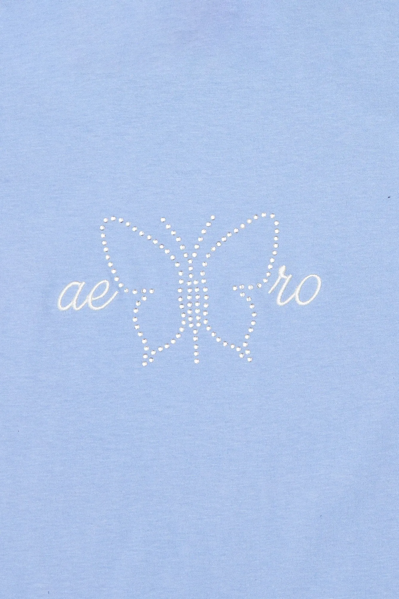 AERO Butterfly Rhinestones Graphic Classic Tee