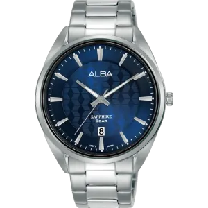 Alba Prestige Analogue Stainless Steel Blue Dial Watch AS9P61X