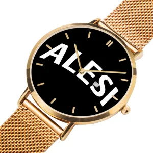ALESI DATED TIMEPIECE