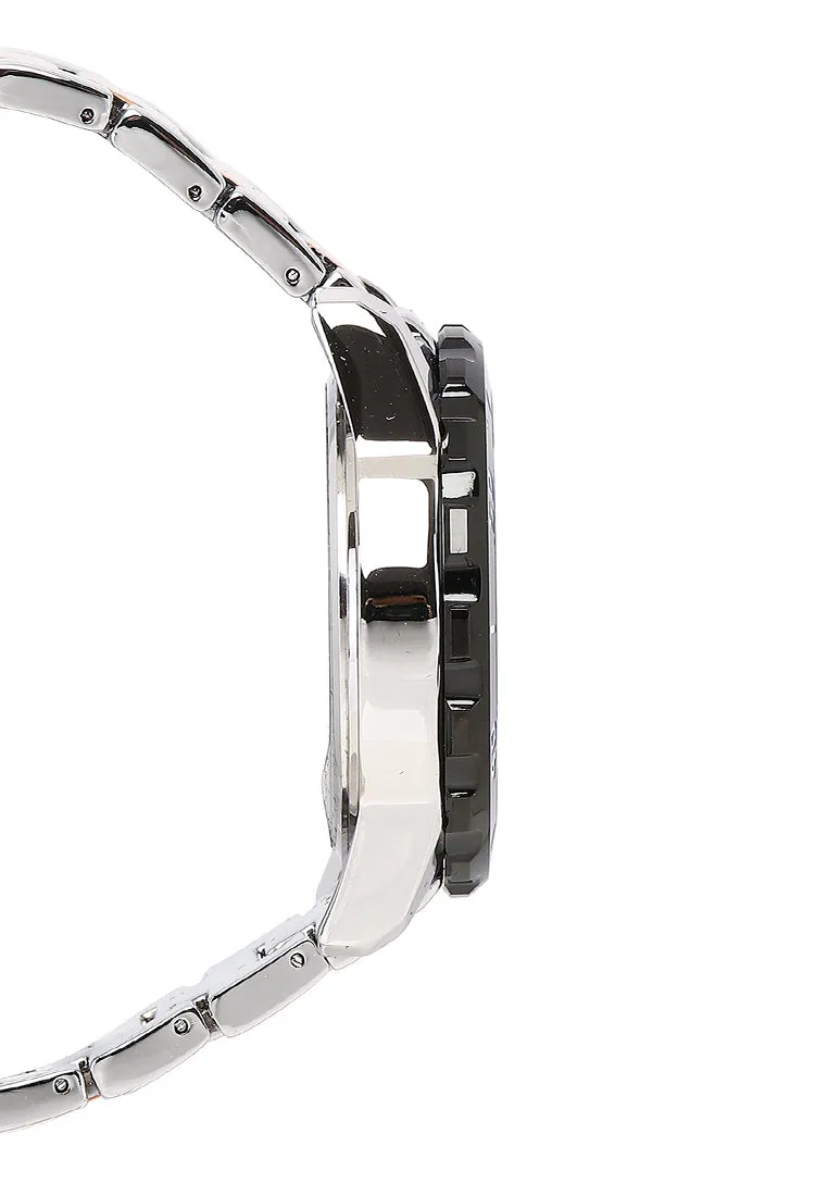 Antonio Rose Gold Metal Watch (Salmon)
