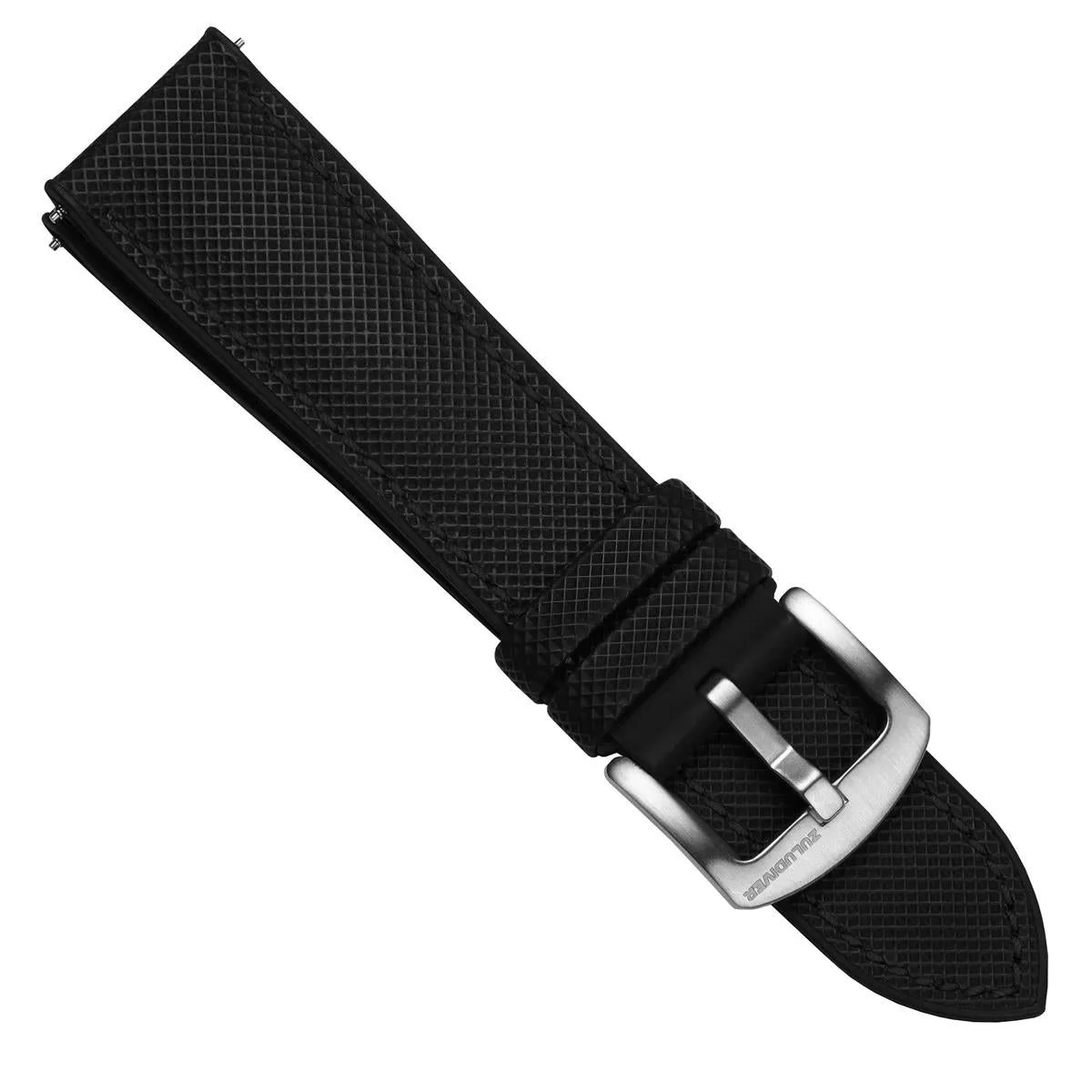 ANVIL FKM Rubber Watch Strap - Blue / White