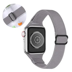 Apple Watch 42mm - 44mm nylon watch strap - Light Grey