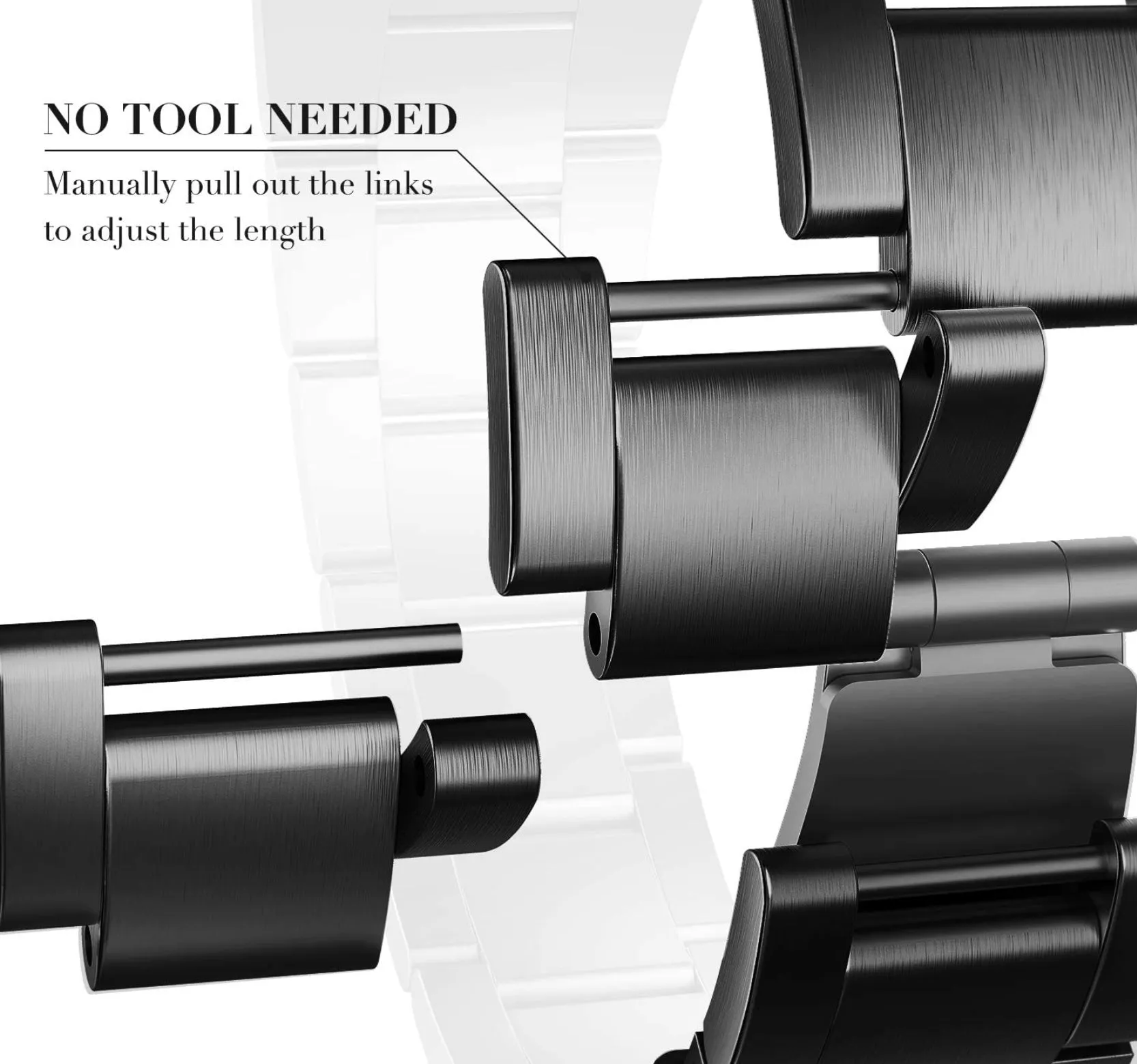 Apple Watch Band Stainless Manual Resizing