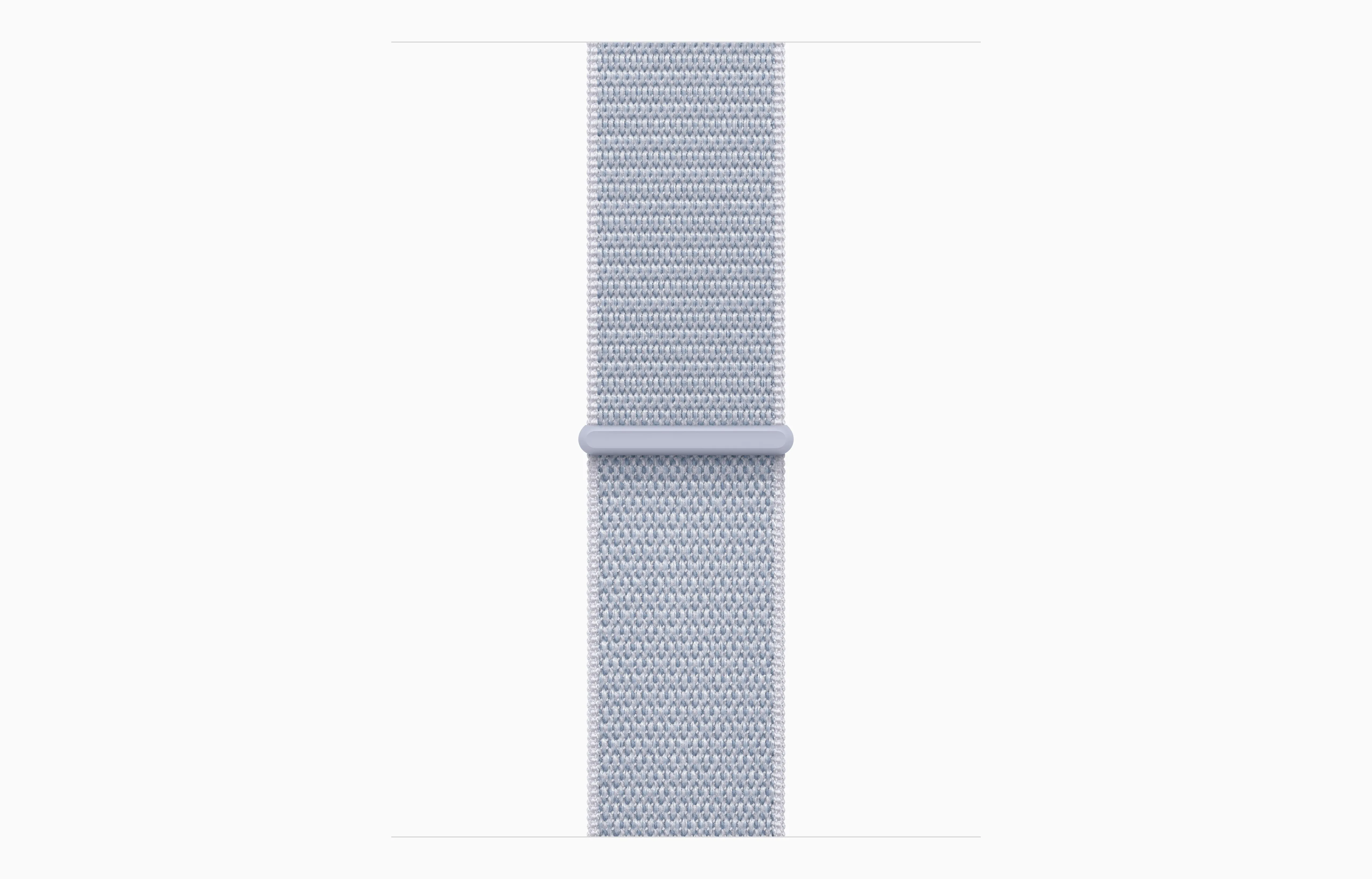 Apple Watch Series 10 GPS 42Mm Silver Aluminium Case, Blue Cloud Sport Loop