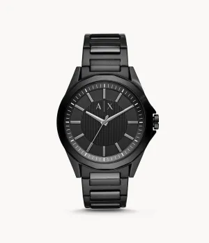 Armani Exchange Black Analogue Watch-AX2620