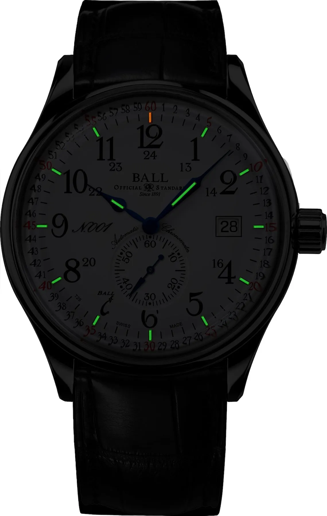 Ball Watch Company Trainmaster Railroad Standard 130 Year Limited Edition D