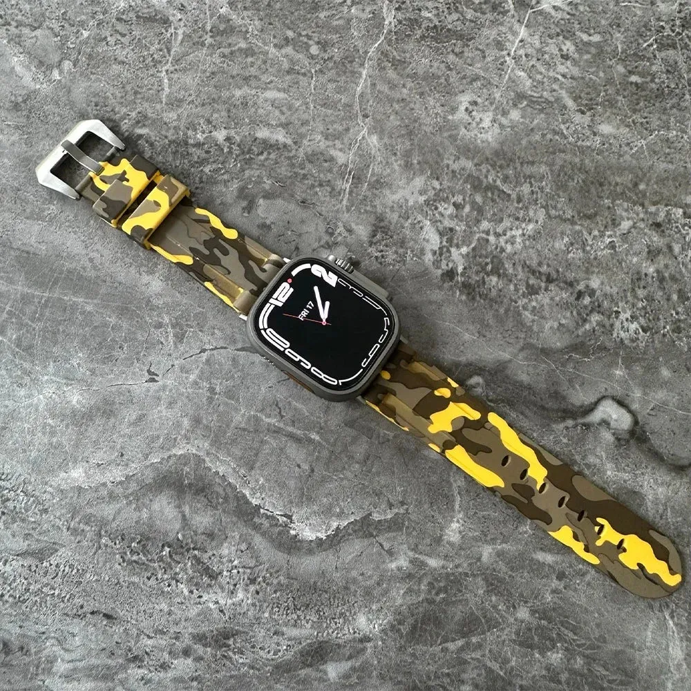 Band for Apple Watch Ultra Silicone Rubber band