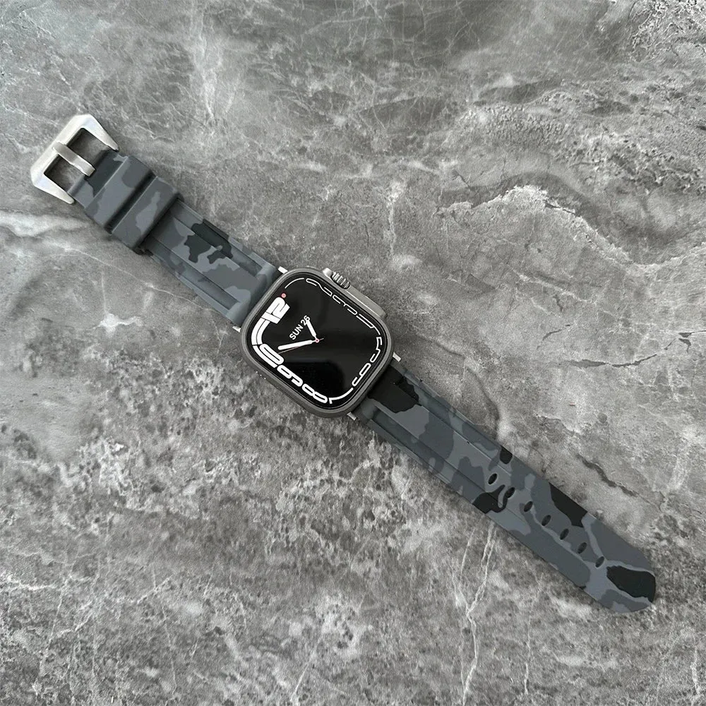 Band for Apple Watch Ultra Silicone Rubber band