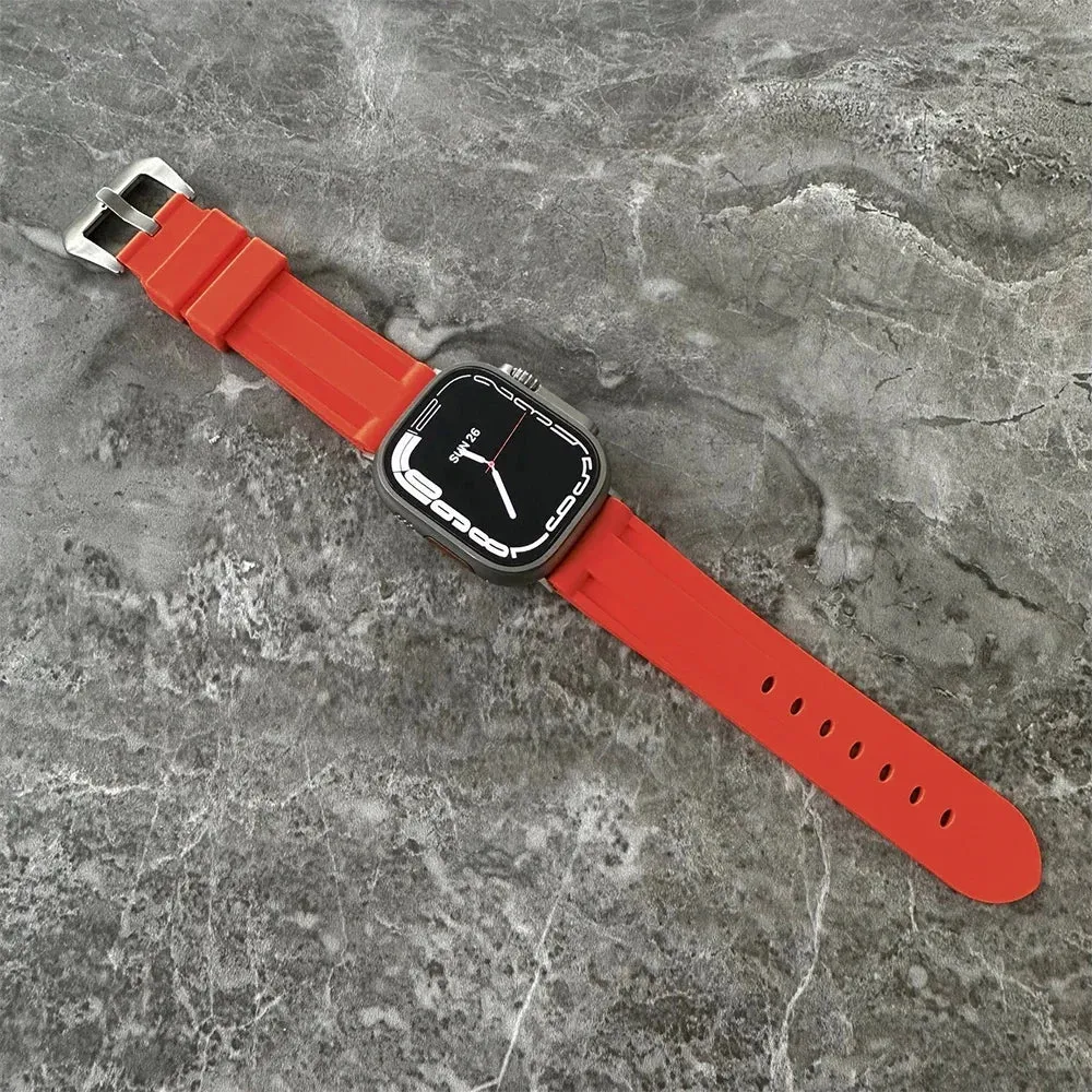 Band for Apple Watch Ultra Silicone Rubber band
