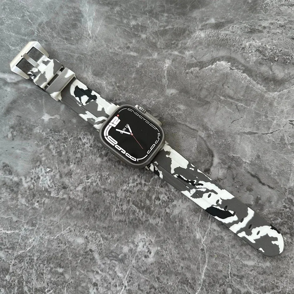 Band for Apple Watch Ultra Silicone Rubber band