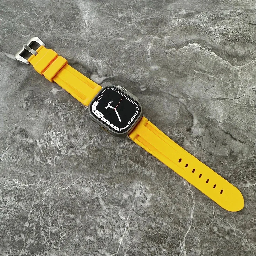 Band for Apple Watch Ultra Silicone Rubber band