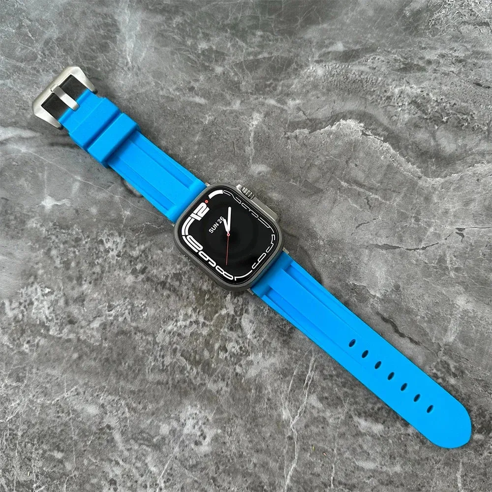 Band for Apple Watch Ultra Silicone Rubber band