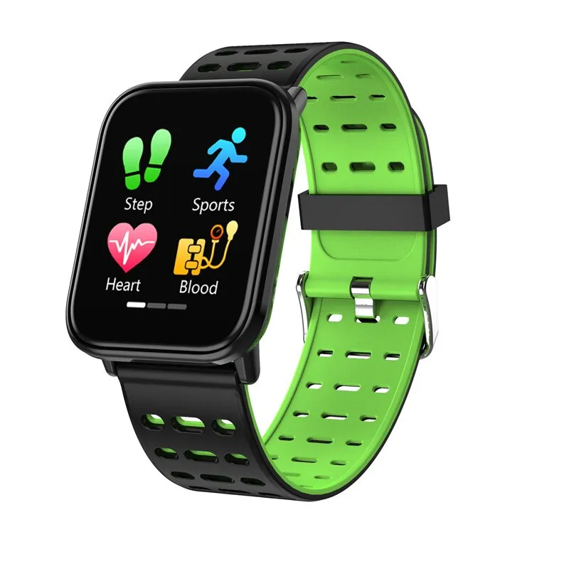 BINSSAW  T6 New Smart Watch Men Women Heart Rate Monitor Blood Pressure Fitness Tracker Smartwatch Sport Watch for ios android