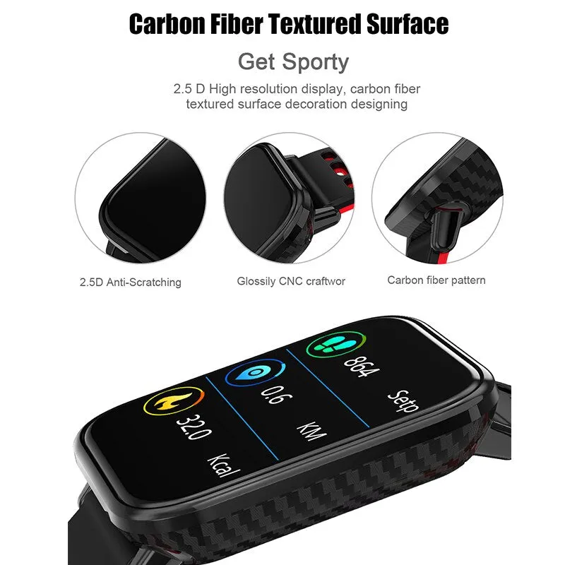 BINSSAW  T6 New Smart Watch Men Women Heart Rate Monitor Blood Pressure Fitness Tracker Smartwatch Sport Watch for ios android