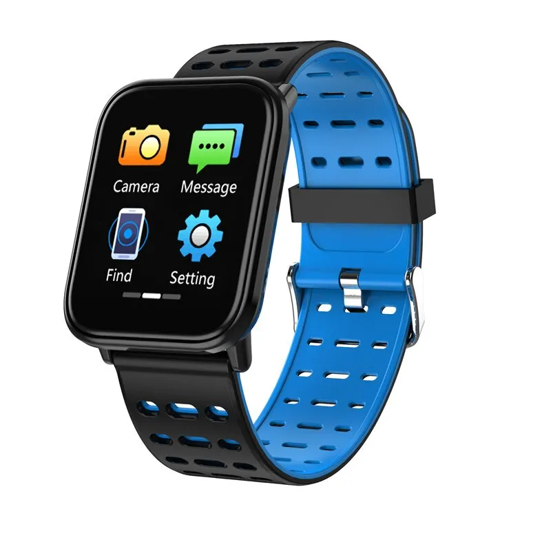 BINSSAW  T6 New Smart Watch Men Women Heart Rate Monitor Blood Pressure Fitness Tracker Smartwatch Sport Watch for ios android
