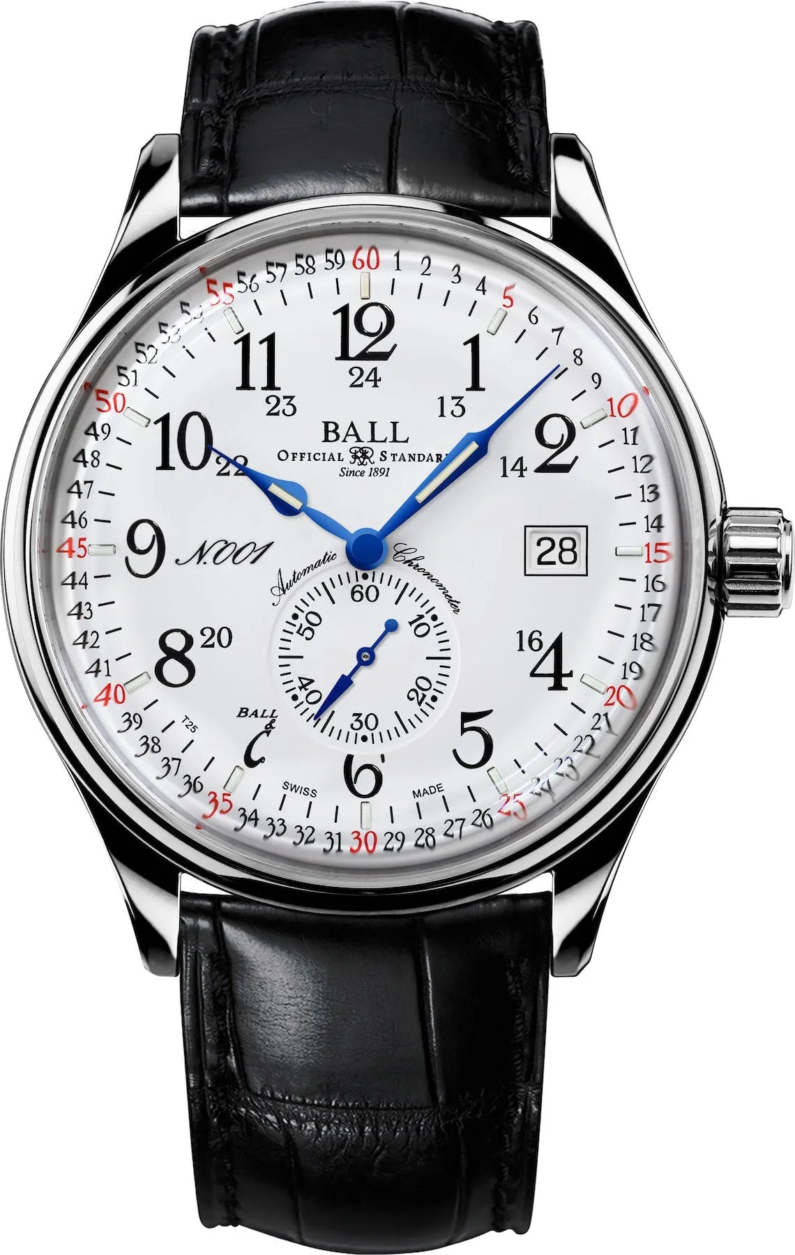 BL Watch Company Trainmaster Railroad Standard 13 Year Limited Edition D