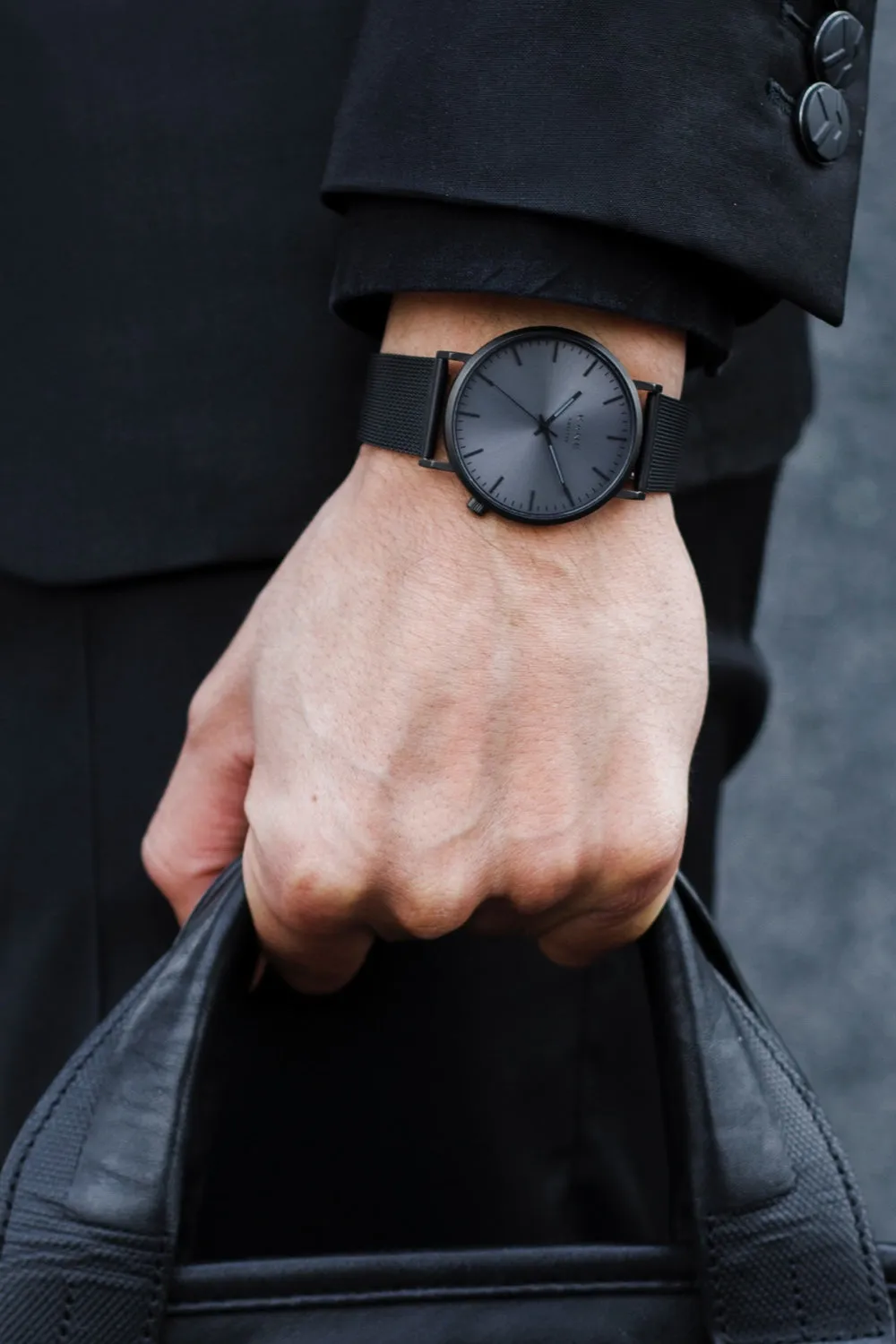 Black Out Black Mesh