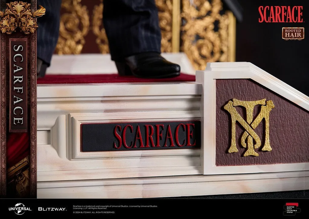 BLITZWAY - Scarface: Tony Montana Rooted Hair Version 1:4 Scale Statue
