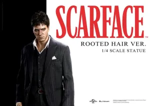 BLITZWAY - Scarface: Tony Montana Rooted Hair Version 1:4 Scale Statue