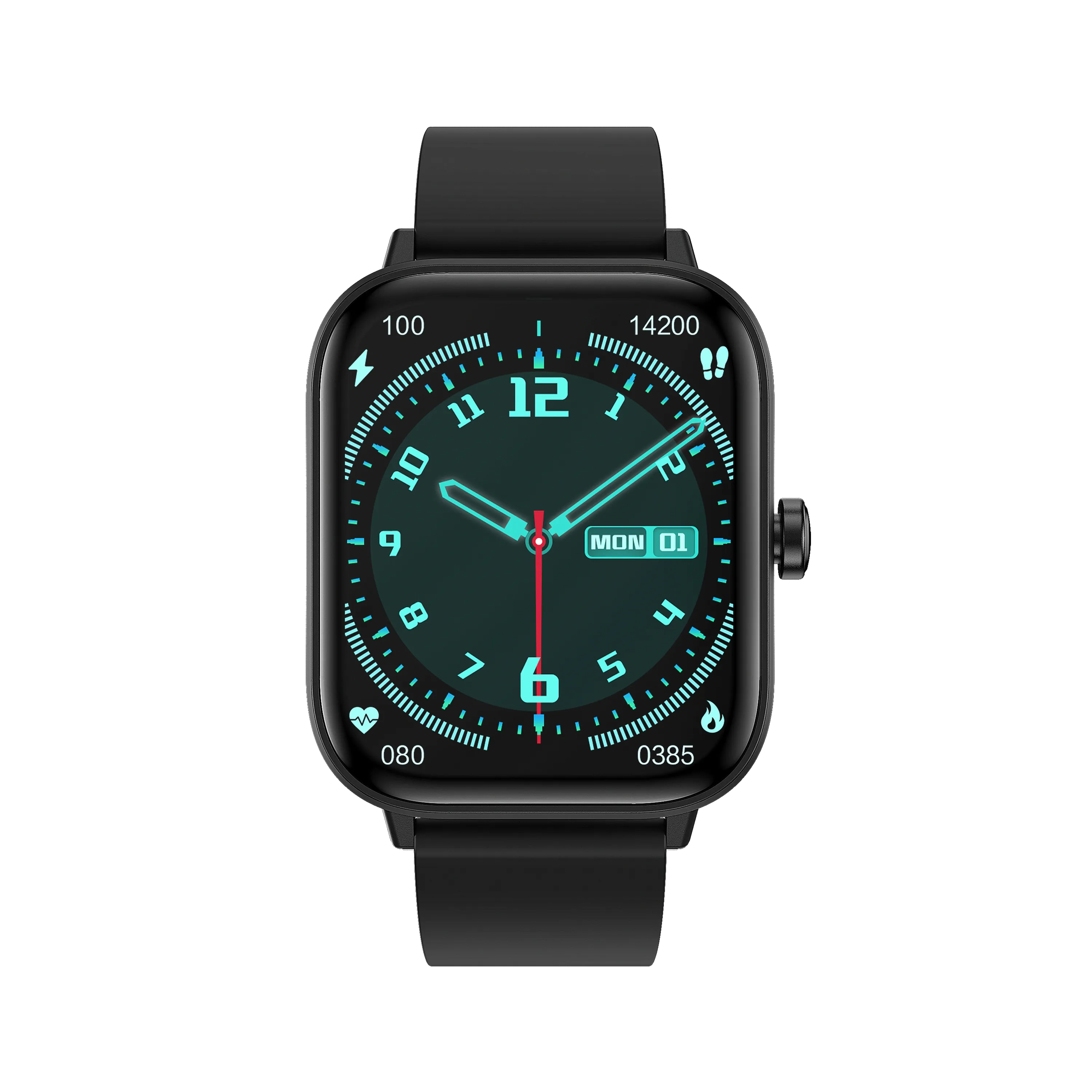 Blood Glucose Monitoring Smartwatch, Smart Watch for Non-Invasive Blood Glucose Testing, Stylish Smart Watch with Blood Oxygen Tracking