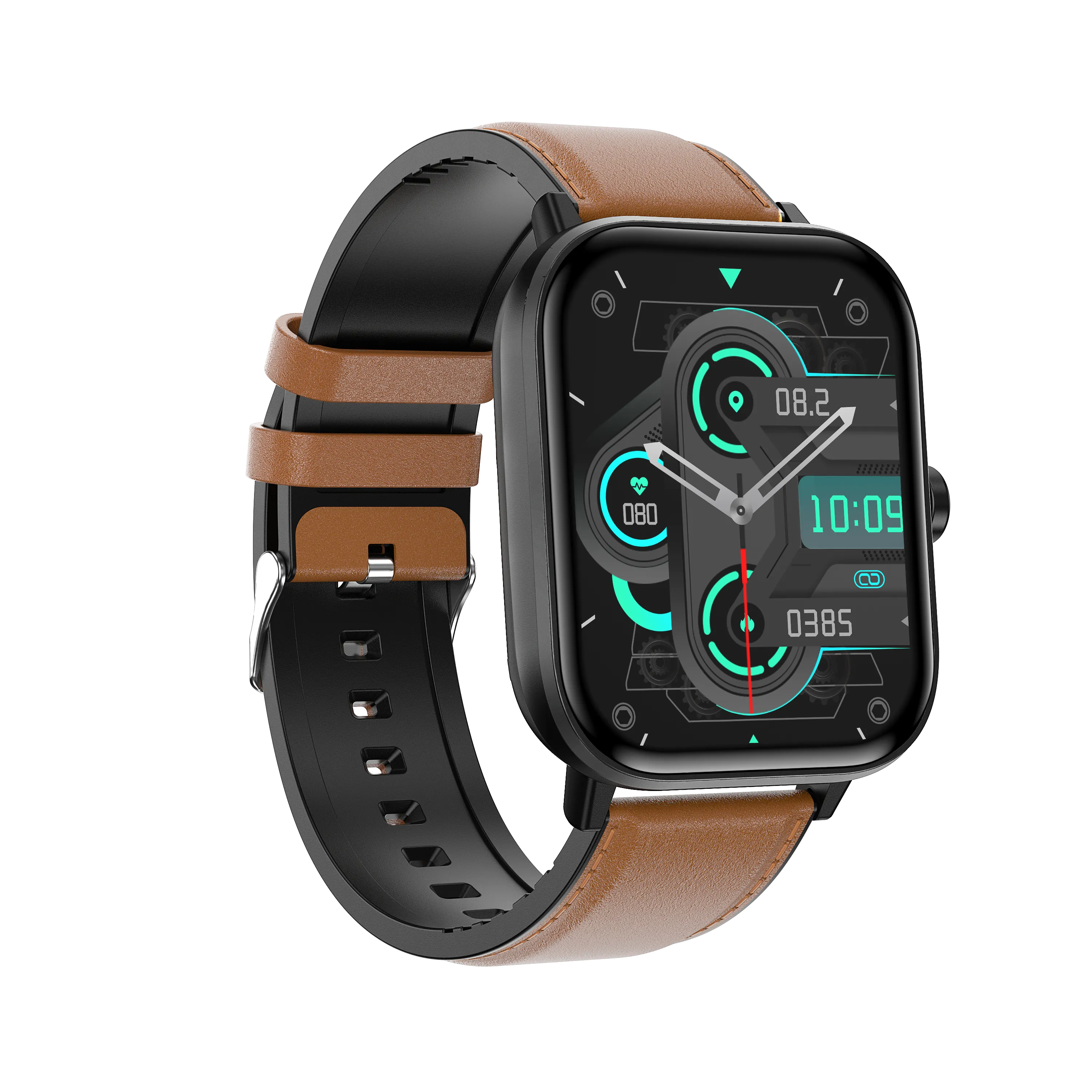 Blood Glucose Monitoring Smartwatch, Smart Watch for Non-Invasive Blood Glucose Testing, Stylish Smart Watch with Blood Oxygen Tracking