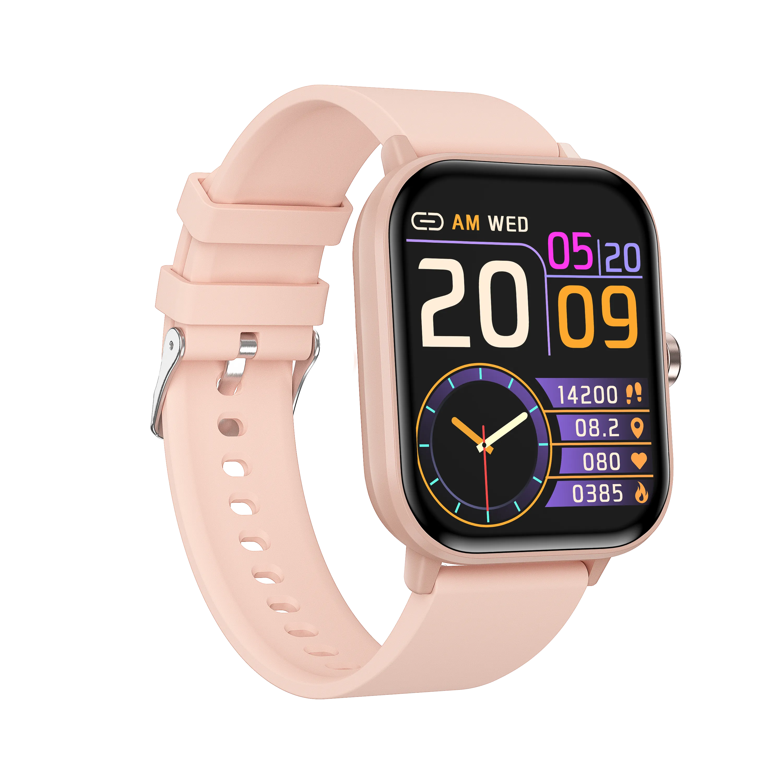 Blood Glucose Monitoring Smartwatch, Smart Watch for Non-Invasive Blood Glucose Testing, Stylish Smart Watch with Blood Oxygen Tracking