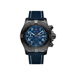 Breitling Super Avenger Chronograph 48 Night Mission DLC Titanium Unisex Watch