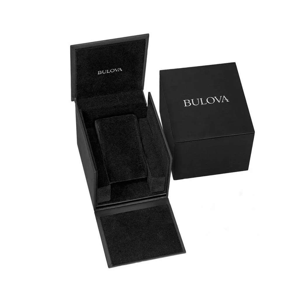 Bulova Curv Gents Chronograph Stainless Steel Men's Watch - 98A155