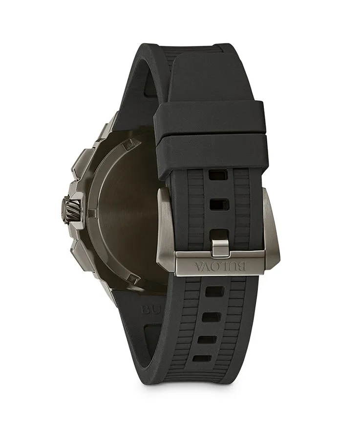 Bulova precision chronograph, 44.5 mm