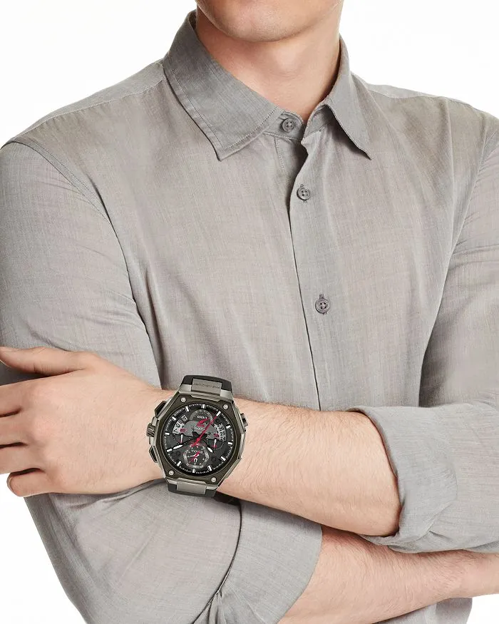 Bulova precision chronograph, 44.5 mm