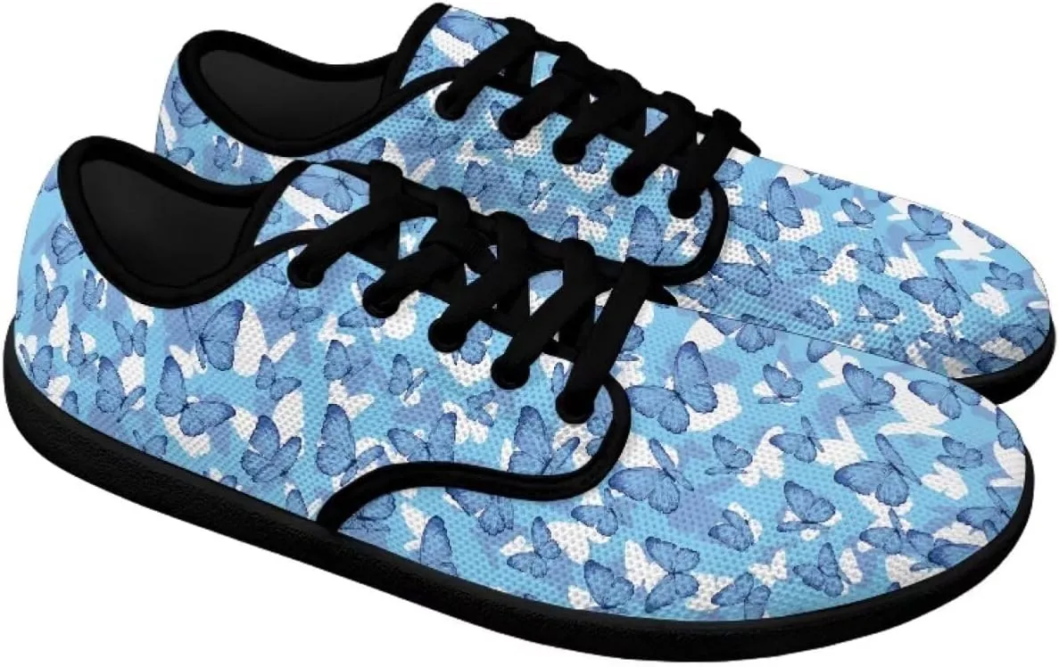 Butterfly Women's Casual Sneakers Barefoot Shoe Minimalist Womens Fashion Sneaker Comfort Casual Dress Shoes