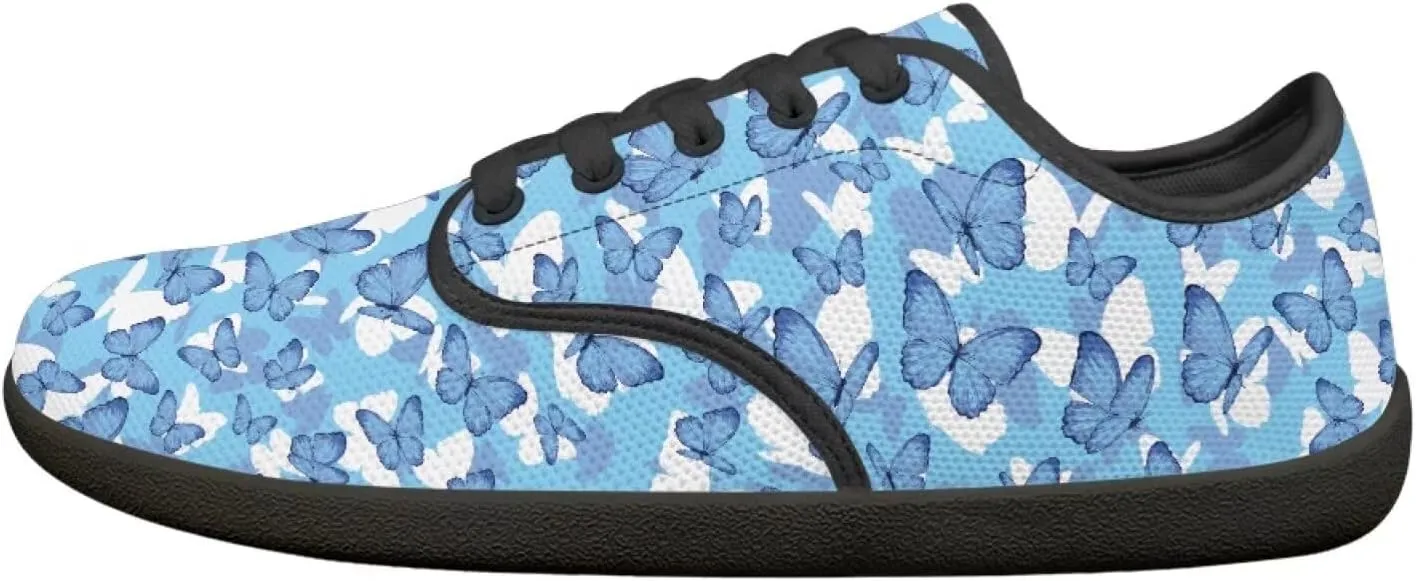 Butterfly Women's Casual Sneakers Barefoot Shoe Minimalist Womens Fashion Sneaker Comfort Casual Dress Shoes