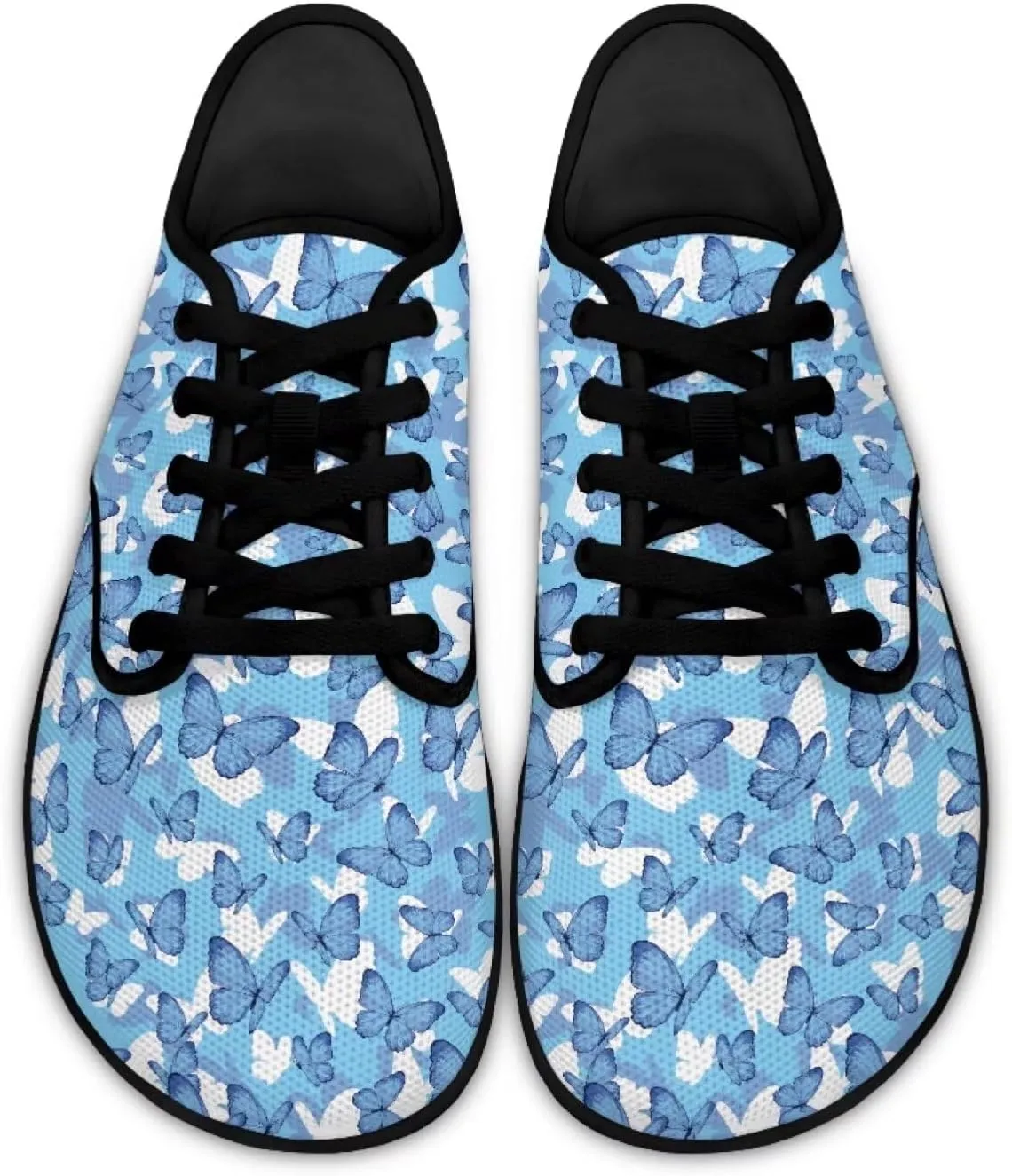 Butterfly Women's Casual Sneakers Barefoot Shoe Minimalist Womens Fashion Sneaker Comfort Casual Dress Shoes