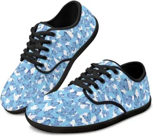 Butterfly Women's Casual Sneakers Barefoot Shoe Minimalist Womens Fashion Sneaker Comfort Casual Dress Shoes