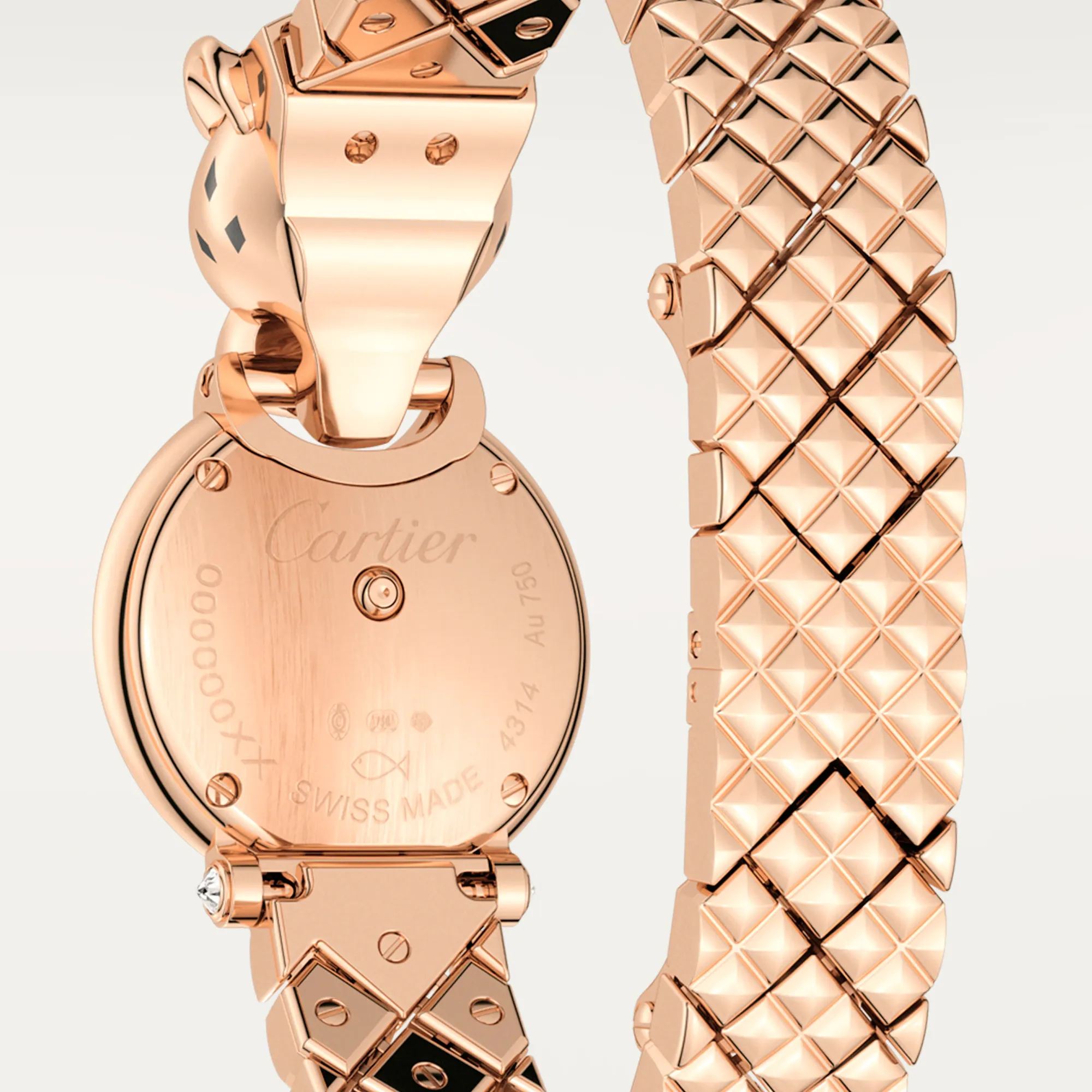 Cartier Panthère 18K Rose Gold & Diamonds Ladies Watch