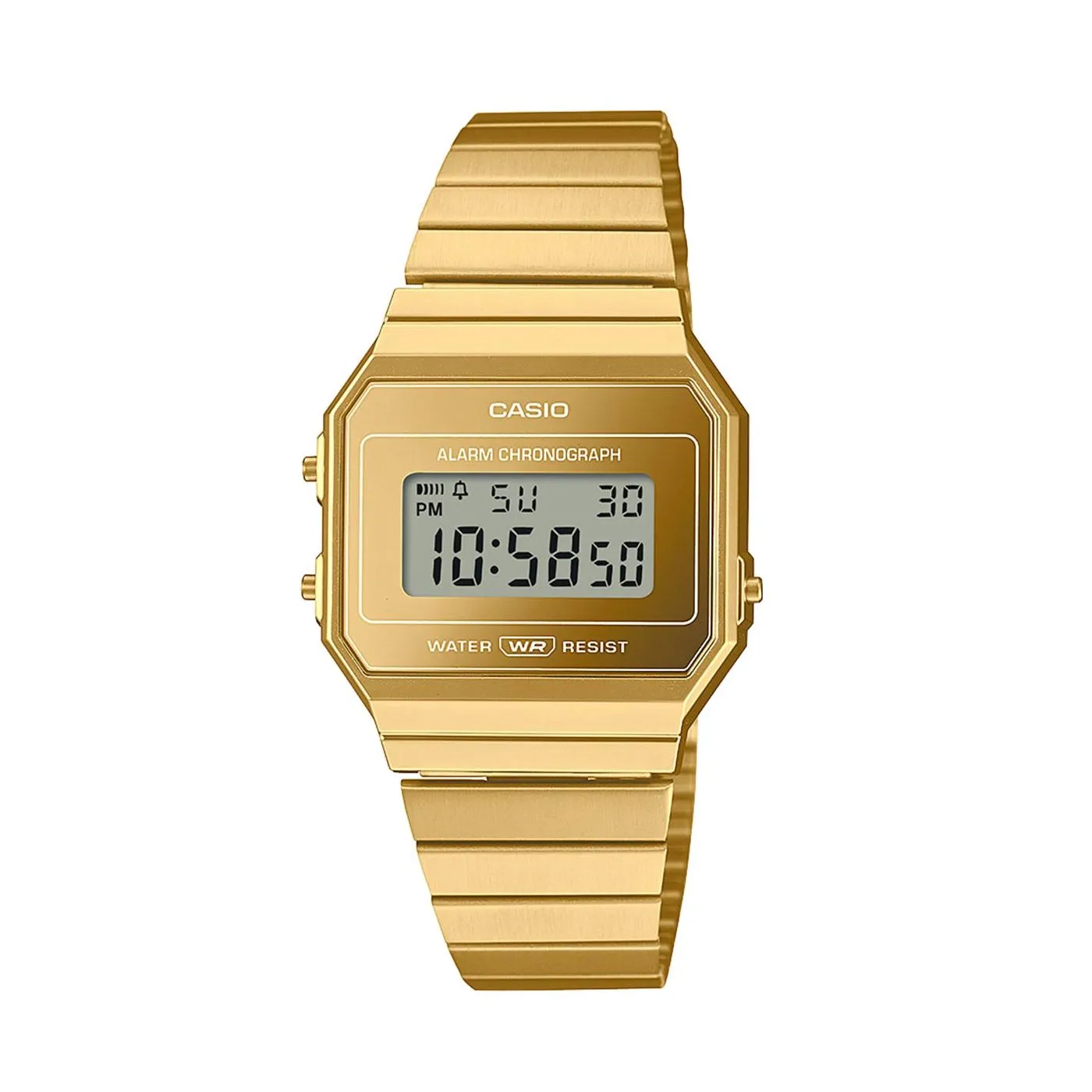 Casio Vintage Yellow Gold Digital Watch