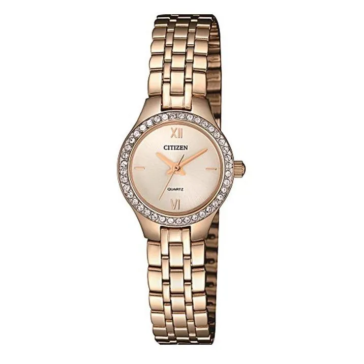 Citizen Blush Swarovski Crystal Rose Gold Watch EJ6143-59A